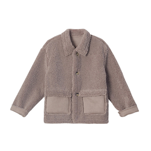 韩版宽松羊羔毛外套女