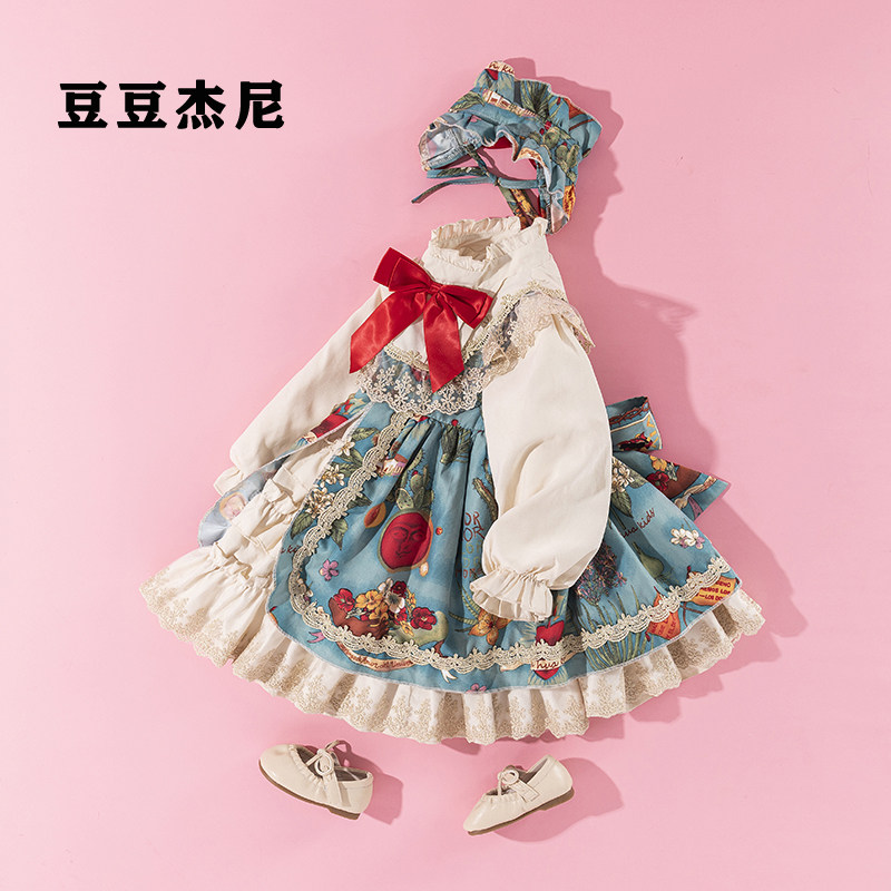 Girl Spring Dress New Roleta Princess Dress Spanish Loo Dress Superfairy Dress Trendy Barbie Dress Lolita