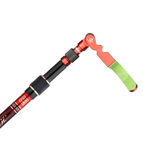 Weibaolai competitive fishing rod corner turret bracket ultra-light hard fishing box fishing chair telescopic carbon frame rod fishing rod hanging