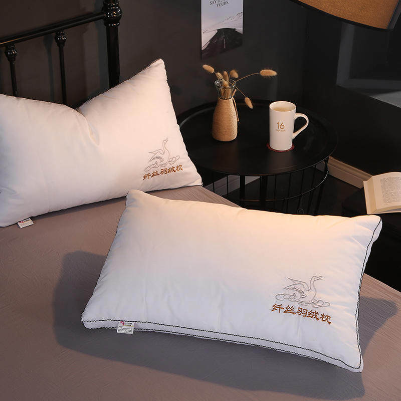 Pillow pillow core single pair single double adult home hotel dormitory homestay cotton sleep aid neck pillow