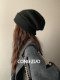 Plus enlarged version of wool double-layer warm thickened knitted wool hat women's winter ear protection ear protection pile hat