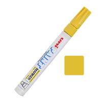 Mitsubishi Paint Pen Yellow Oily Pen Waterproof Without Falling Color Metal Finish Pen Paint Pen Graffiti Pen Marker Pen