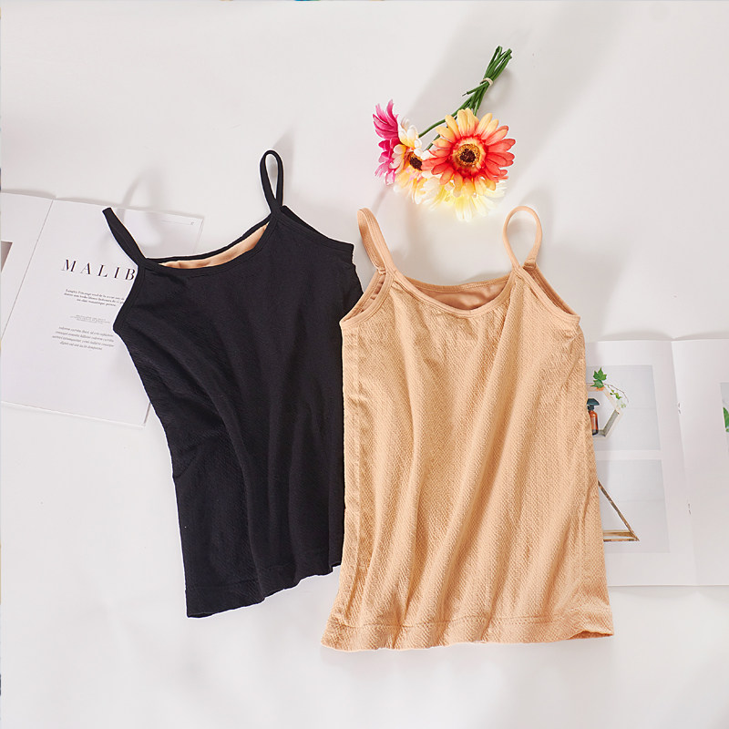 Camisole warm vest female plus velvet thickening slim body bottoming shirt top inner student girl underwear winter