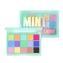 So fairy so dreamy Macaron 15-color eyeshadow palette matte glitter pearlescent stage makeup rainbow makeup dopamine for women