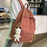 Tide, ранец, сумка через плечо, трендовый рюкзак, в корейском стиле, подходит для студента, для средней школы