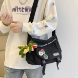 Tide, мужская сумка через плечо, вместительная и большая японская универсальная сумка на одно плечо для отдыха