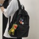 New Trendy Brand Backpack for Men, Simple Large-Capacity Travel Backpack, Casual Backpack for Junior High School Students, High School Students, and College Students
