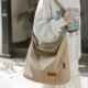 Japanese-Style Crossbody Bag, College Student School Bag, Men's Shoulder Bag, Lightweight Cloth Bag, Women's Large-Capacity Backpack, Versatile for Men