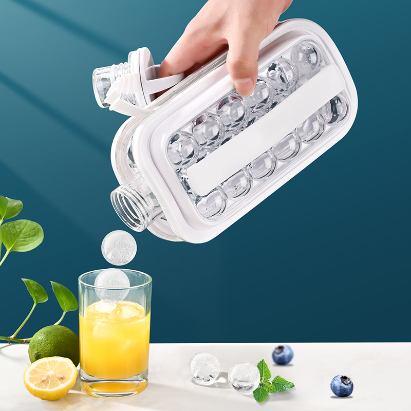 Wonderful kitchen ice hockey pot ice cube mold ice box ice box household refrigerator ice storage box frozen ice cube ice cube artifact