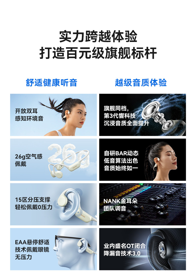 第196期 南卡Runner4骨传导耳机众测资格