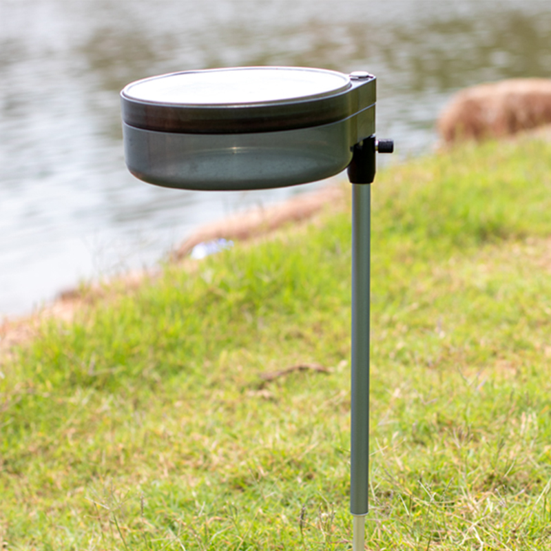 The new new type of socket dual - use bracket fishing chair aluminum alloy bait box is interpolated to the ground