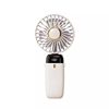 Handheld Small Fan USB Rechargeable Mini Portable Personal Fan for Students Dormitory Desktop Fan with Strong Wind Power