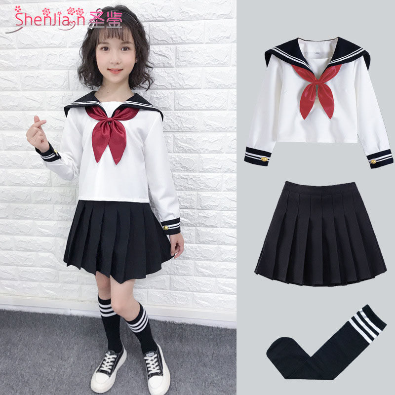 Day Department jk uniforms girls fall college suit children's boys'boys' class clothes primary and secondary school uniforms big choral performance out of service