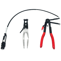 Bendable corded clamp pliers clamp pliers clamp pliers automobile water pipe clamp pliers straight throat pipe bundle pliers