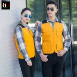 Светоотражающий жилет для работы, делается под заказ, с печатью вашего логотипа