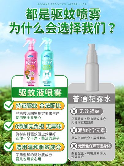 Spray repelente de mosquitos japonés, agua de tocador, potente producto antipicaduras de mosquitos y antipicazón para bebés y niños, artefacto especial para interiores y exteriores