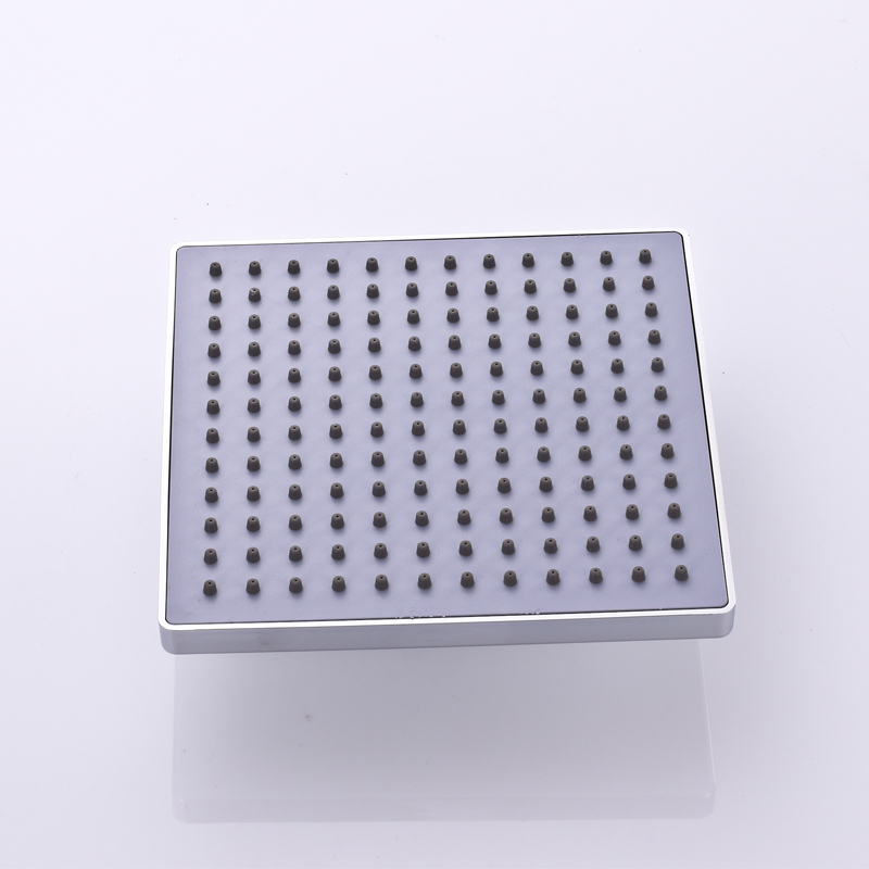Germany SVYOO shower shower shower single head square ABS shower large surface silicone water outlet 144 holes