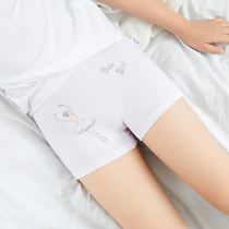 Teenage Pants Junior High School High School Students Modale Flat Corner Girls CUHK Child Summer Thin-Breathable Four-corner Short Pants