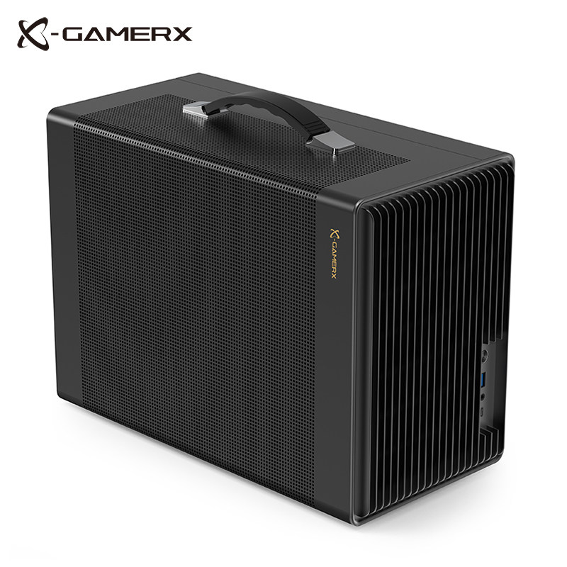 Неизвестный плеер P40 Mesh Portable Портативный настольный компьютер ITX MATX Компактный игровой МИНИ-компьютерный корпус