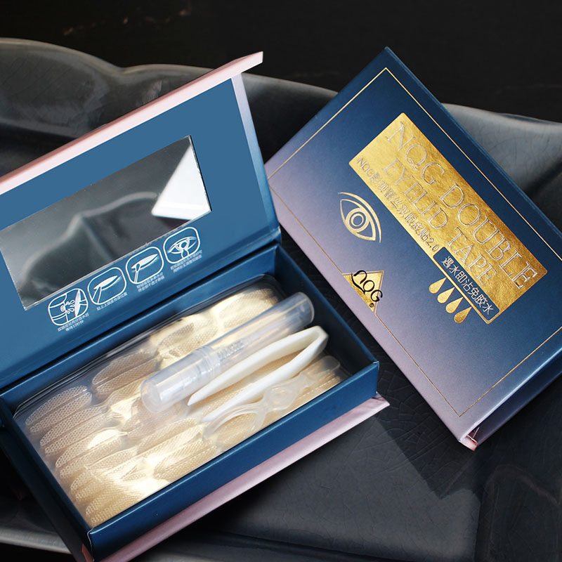 NQG film and television double eyelid stickers 2 0 water sticky lace glue invisible natural skin color transparent plain color studio