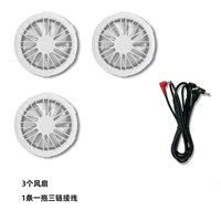 Три фаната + одно сопротивление и три линии ссылки