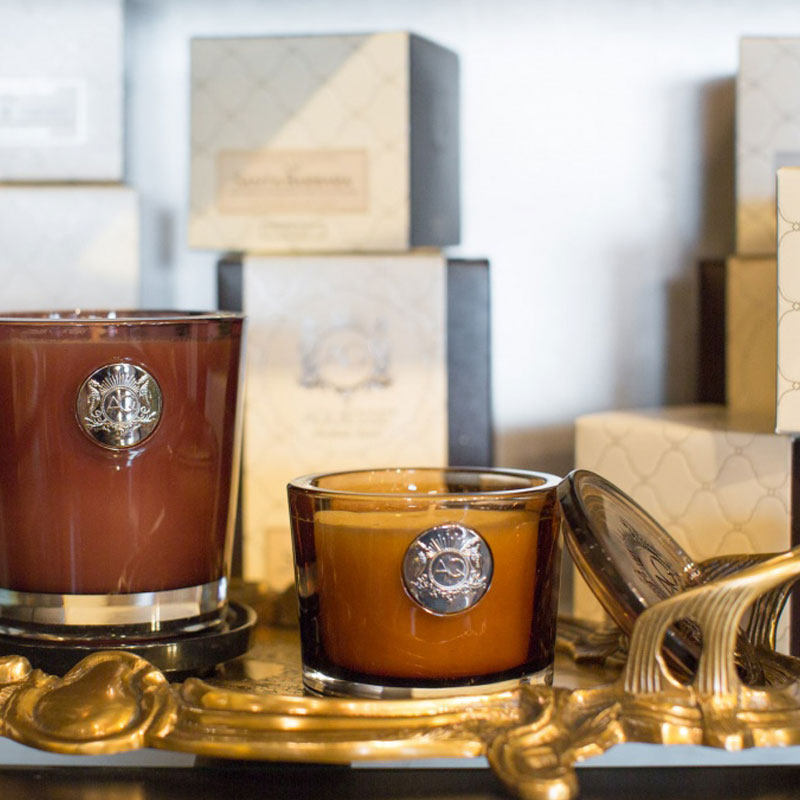 The United States imports AQUIESSE scented candles natural indoor essential oil fragrance sleep-free smokeless small glass wax