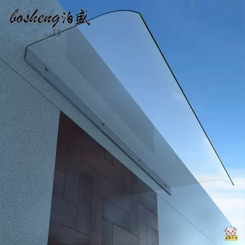 Обращение пользователей карниза пользователей Внешние осадки прозрачные дождь и балкона выносливые доски покрывали стеклоочистители без скобков скрытых сараев