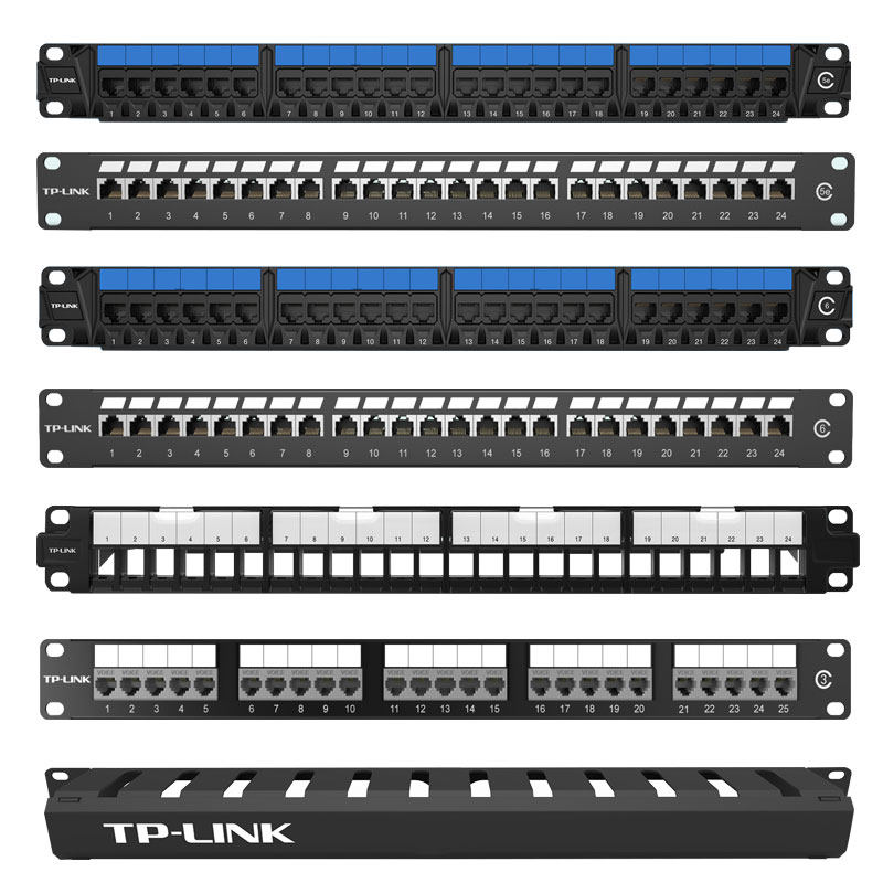 TP-LINK 24口六类千兆非屏蔽配线架怎么选？6224/ED6024实测对比揭秘！-配线架-淘宝百科网