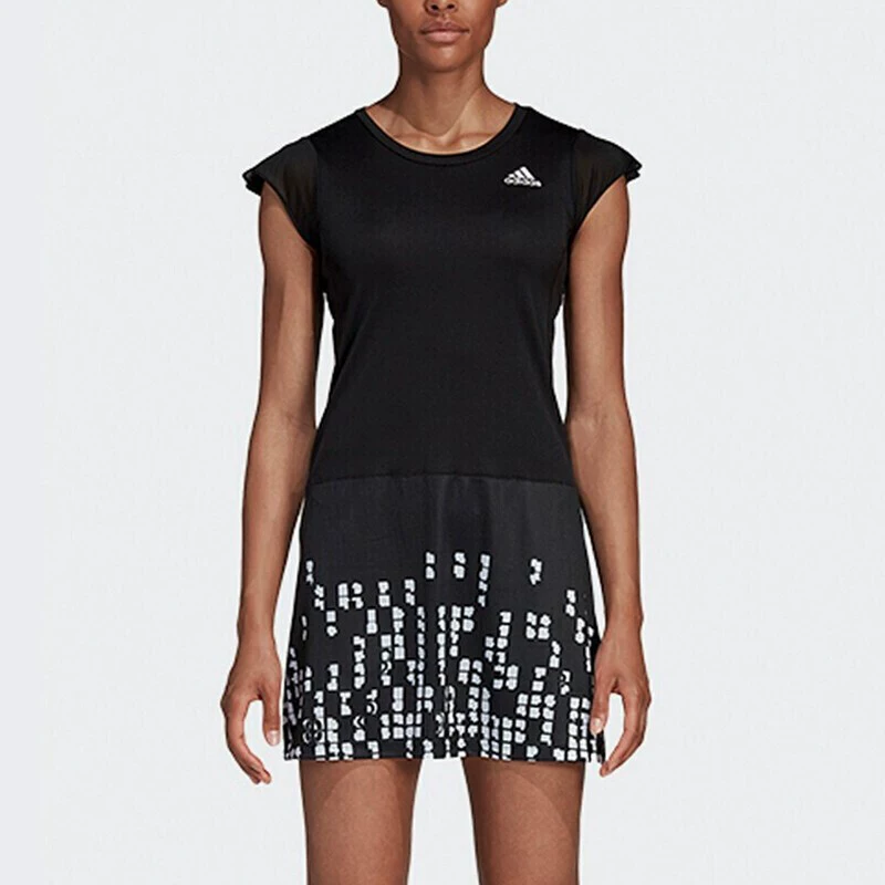 Теннисный спортивный набор Adidas, быстрая сухость мини-юбка, платье для бадминтона, юбка