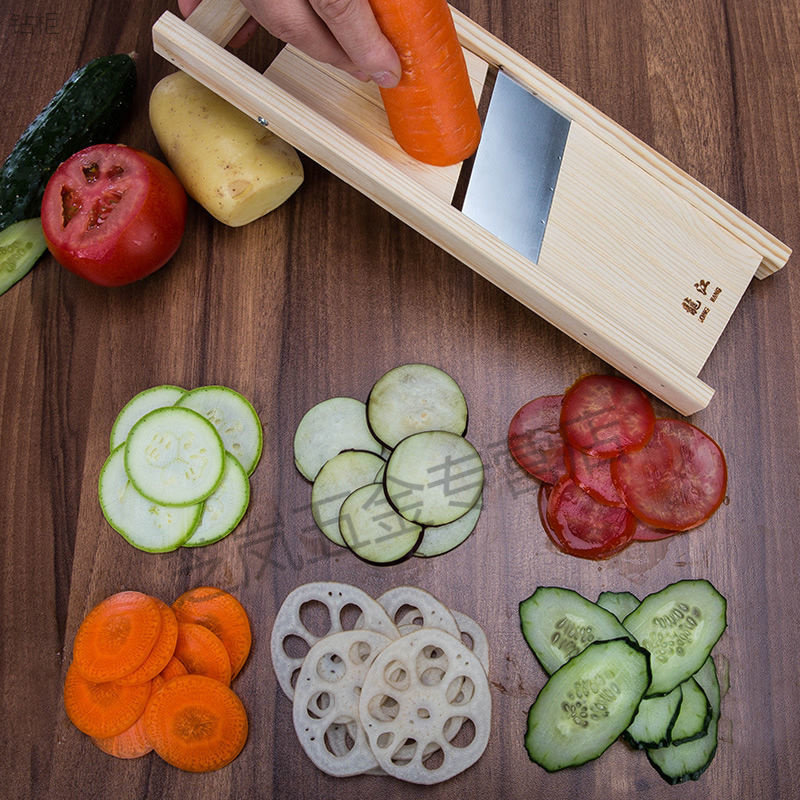 Longjiang potato slicer adjustable thickness cutting vegetable scrubber slicer slicer chipper chipper chip potato barbecue slice