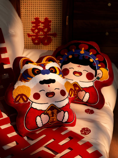 Свадебные куклы для приданого, пара кукол для молодоженов, новые высококачественные милые фигурки золотого мальчика и золотой девочки для свадебной комнаты.