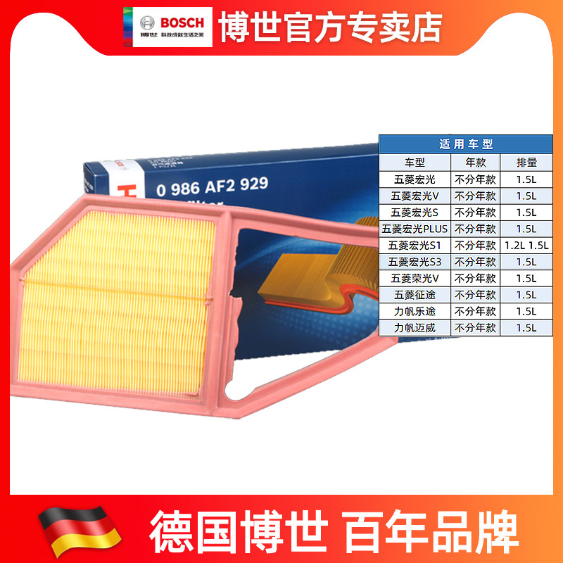 Adapted pentarhombus light V S S1 S3 Rong light V air filter core force sap Meiwei 1 5 Bosch air filter clear