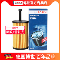 Adaptation of the old Snow Iron Dragon Elysee Peugeot 307 Picasso 206CC Fouconer oil filter core Ghater Bosch