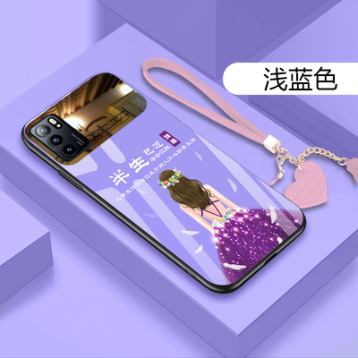 OP手机壳钢化玻璃镜头全包带镜子个性新款