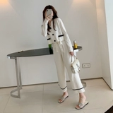 Осенний трикотажный комплект, 2020 года, популярно в интернете