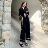 Осенний трикотажный комплект, 2020 года, популярно в интернете