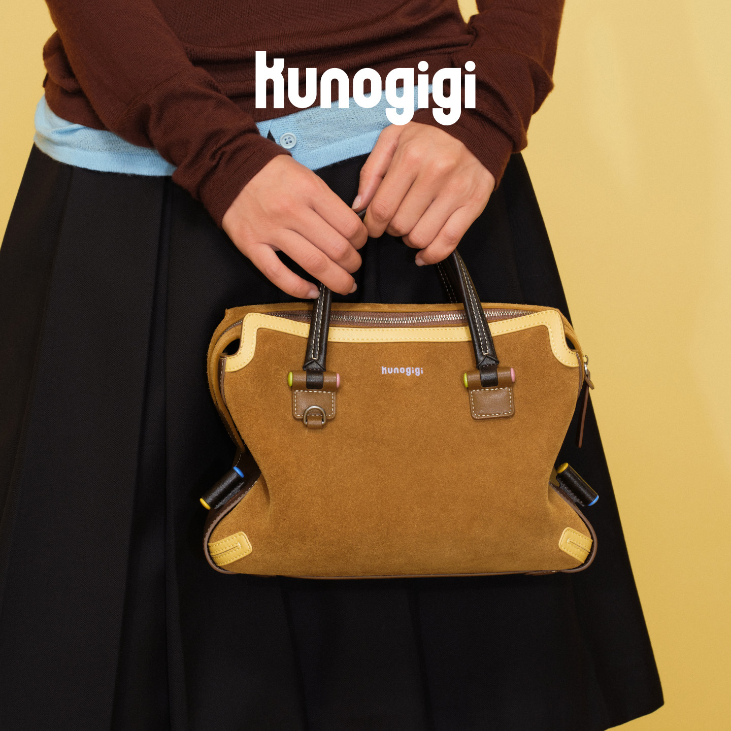 KUNOGIGI/古良吉吉积木吐包小小包手小小精品手托跨周包