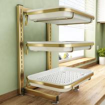 New 2023 light luxury cup rack storage rack water cup tea cup storage living room desktop double-layer tray home drain