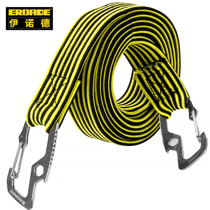 Germany EROADE motorcycle lashing rope bicycle beef tendon strap rope elastic durable fixing lash rope