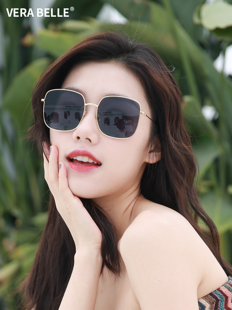 In 2020, the new sunglasses lady face skinny and ultraviolet fashion myopia can be matched by several men