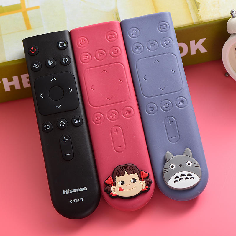 Hisense TV CN3A17HZ39E35A Home cartoon special silicone remote control protective sleeve silicone sleeve