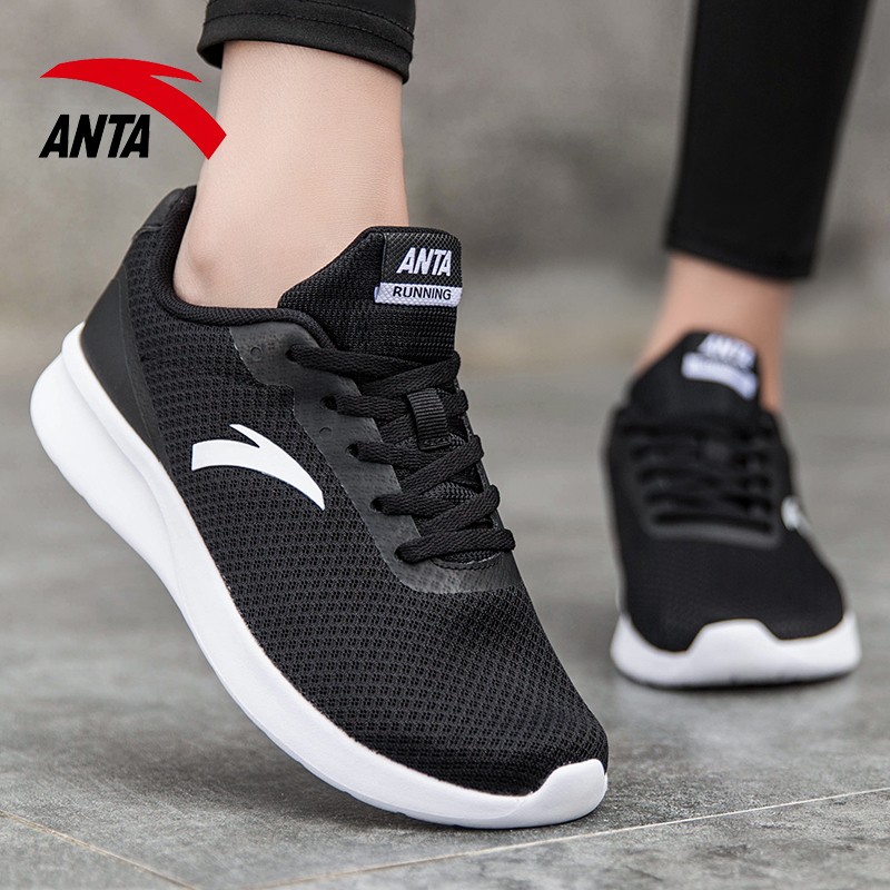 Ann Stepping Women Running Shoes Sneakers 2022 New Summer Tennis Shoes Breathable Mesh Face Casual Shoes Running Shoes Official Web Flagship