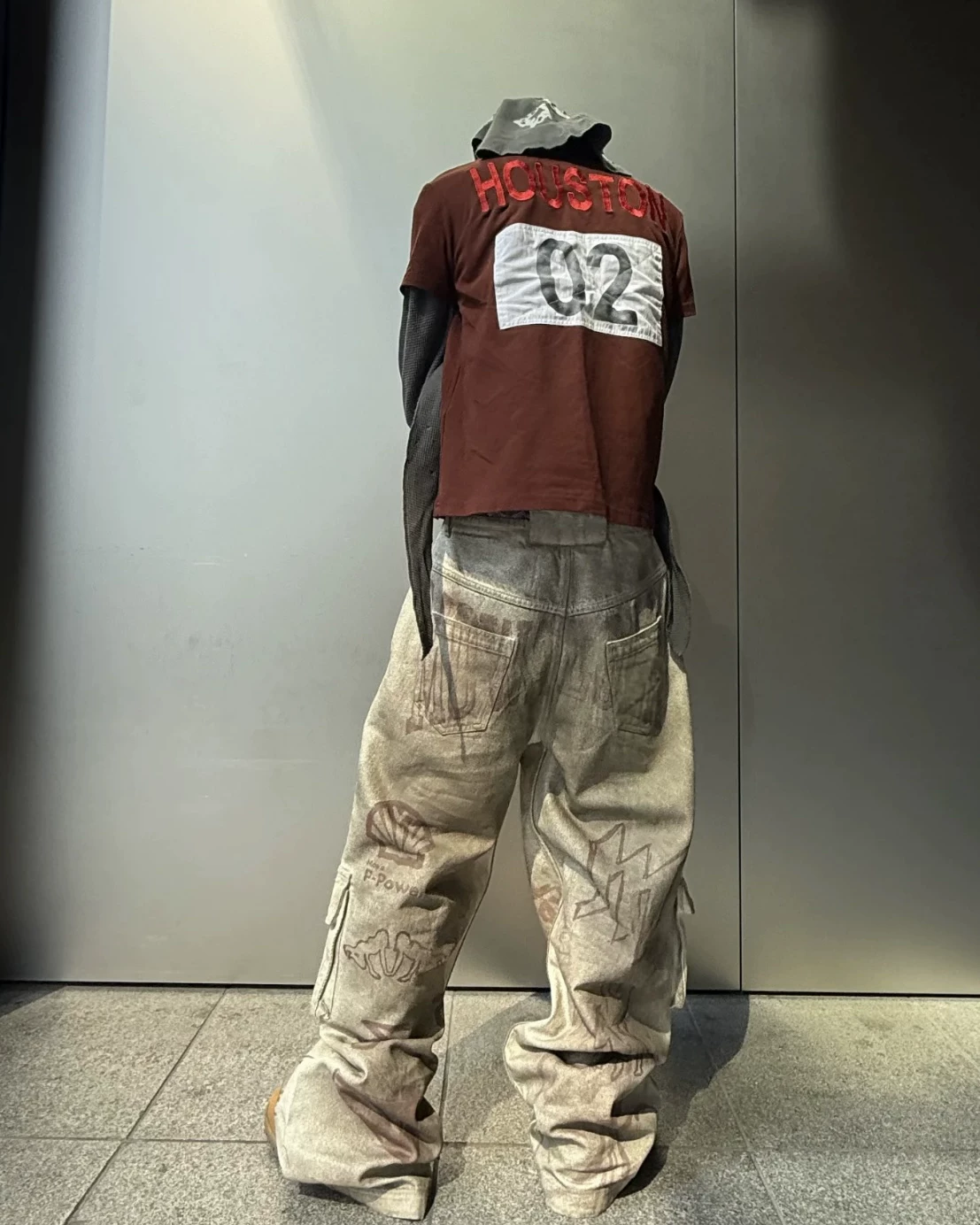 Lonetree брендированный travis scott опиум Houston warhorse вышитый пике поло