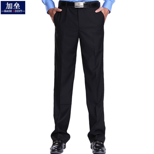 Рабочие летние черные штаны, осенние, свободный прямой крой