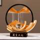 Light Luxury Decor Items, Flowing Sand Painting Ornaments for Prosperity, Creative Decorations for Living Room and Office, Housewarming Gifts