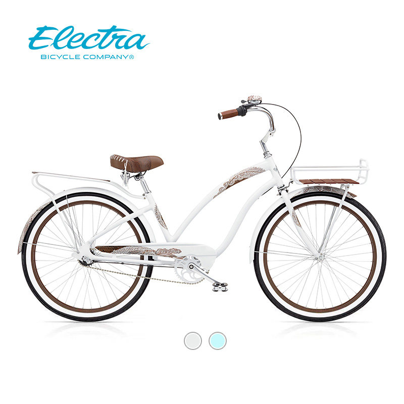 Electra Adults Bikes Women's 3 Variable-speed Ladies Style Light Fashion Ladies Cycling 26 Inch Bike Children Step