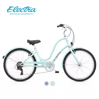 Electra bicycle women 7 variable speed 24 inch Women's Light bicycle teenage pedal car Tony tide