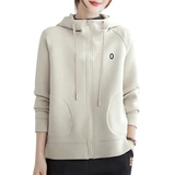 Весенняя осенняя толстовка с капюшоном для отдыха, кардиган, изысканный стиль, оверсайз