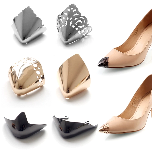 Туфли, металлический защитный защитный чехол, аксессуары с заостренным носом на высоком каблуке, 2020