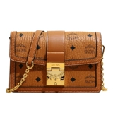 Сумка через плечо, сумка для телефона, сумка на одно плечо, цепь, из натуральной кожи